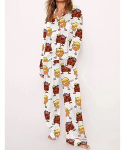 Alternative view of Trump Turkey Thanksgiving Pajama Set
