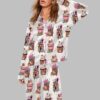 TS Coffee Christmas The Eras Tour Pajama Set