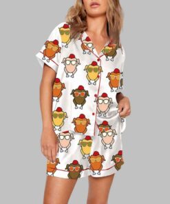 Alternative view of Turkey Thanksgiving Pajama Set