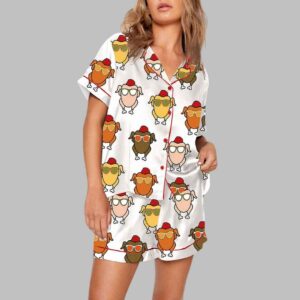 Alternative view of Turkey Thanksgiving Pajama Set