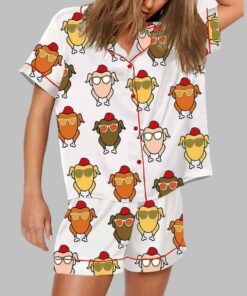 Turkey Thanksgiving Pajama Set