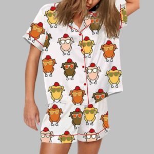 Turkey Thanksgiving Pajama Set