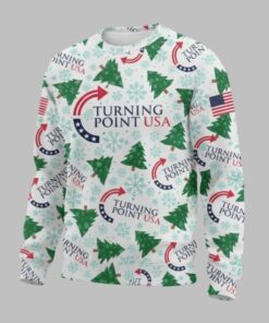 Turning Point USA Charlie Kirk Ugly Christmas Sweater