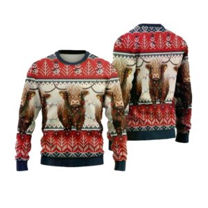 Tx Longhorns Ugly Christmas Sweater - Grishko.com