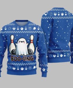 Unique Bowling Halloween Ugly Sweater Christmas 2025