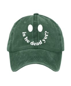 Alternative view of Unisex Is He Dead Yet Hat