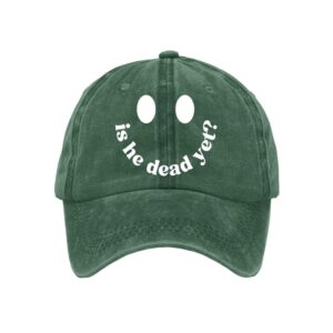 Alternative view of Unisex Is He Dead Yet Hat