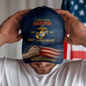 Alternative view of United State Marines 250 Years Classic Cap TH10 896057