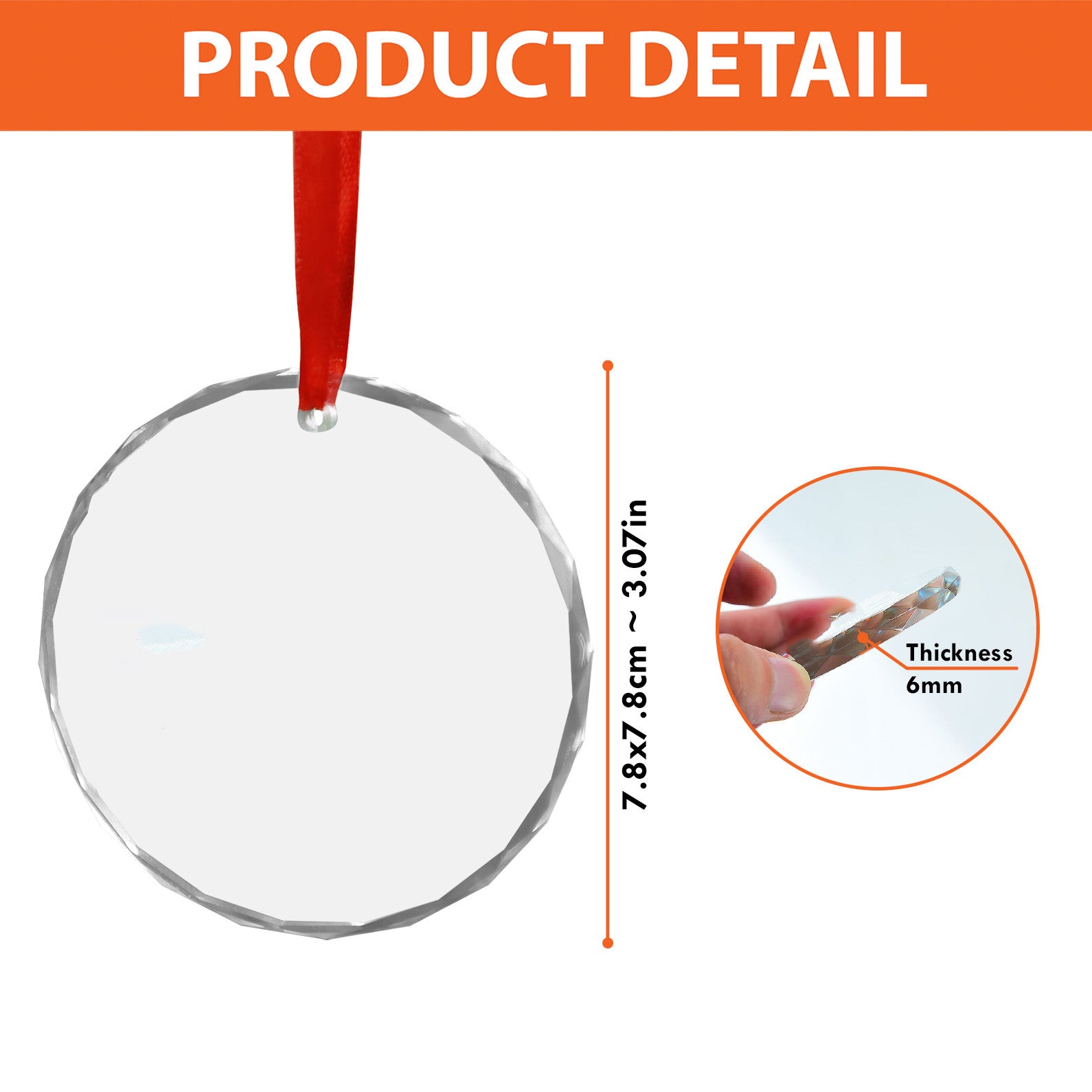 United States of America 250 Years Glass Ornament | America Anniversary | Happy 250th Birthday USA | Patriotic 4th Of July Glass Ornament For Christmas Decor 682733 - Image 4