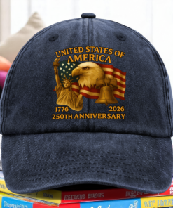 Alternative view of United States Of America 250th Anniversary Baseball Cap