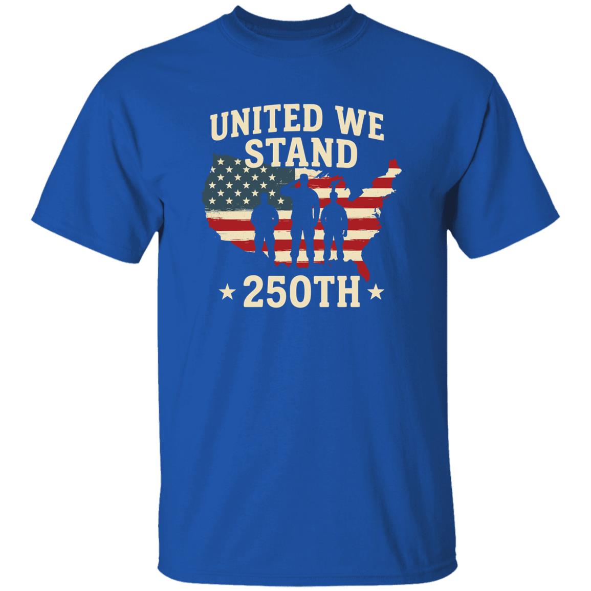 United We Stand 250th Anniversary USA Veteran Dark Shirt HA75 897302 - Image 10