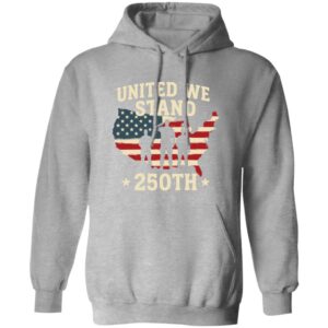 Alternative view of United We Stand 250th Anniversary USA Veteran Dark Shirt HA75 897302