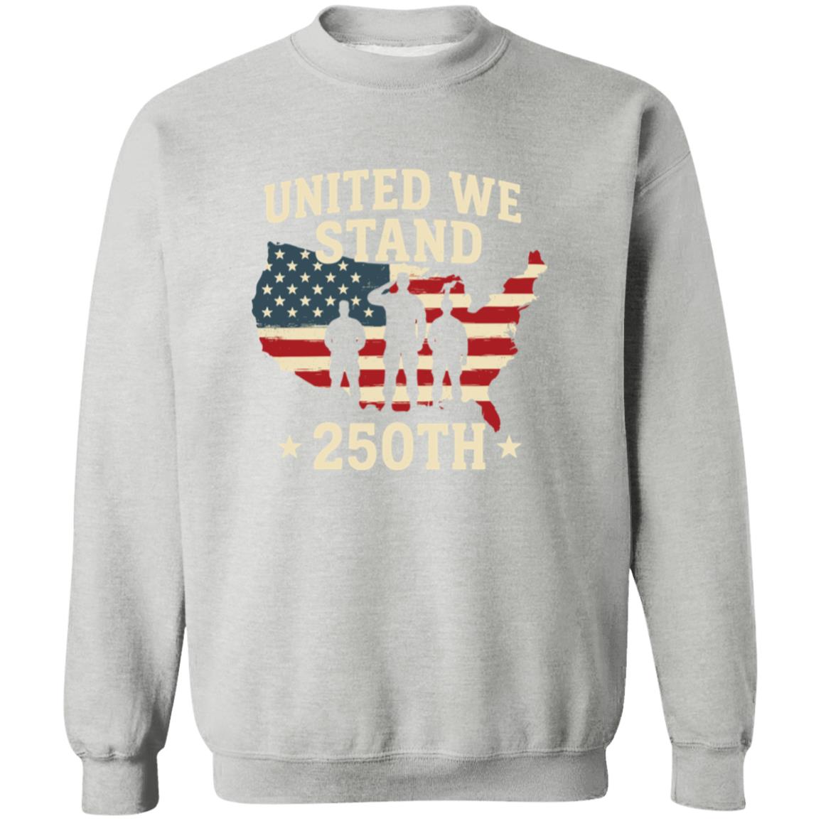 United We Stand 250th Anniversary USA Veteran Dark Shirt HA75 897302 - Image 4