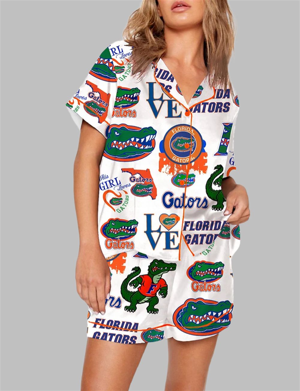 University Of Florida Gators Basketball Champions 2025 Pajama Set