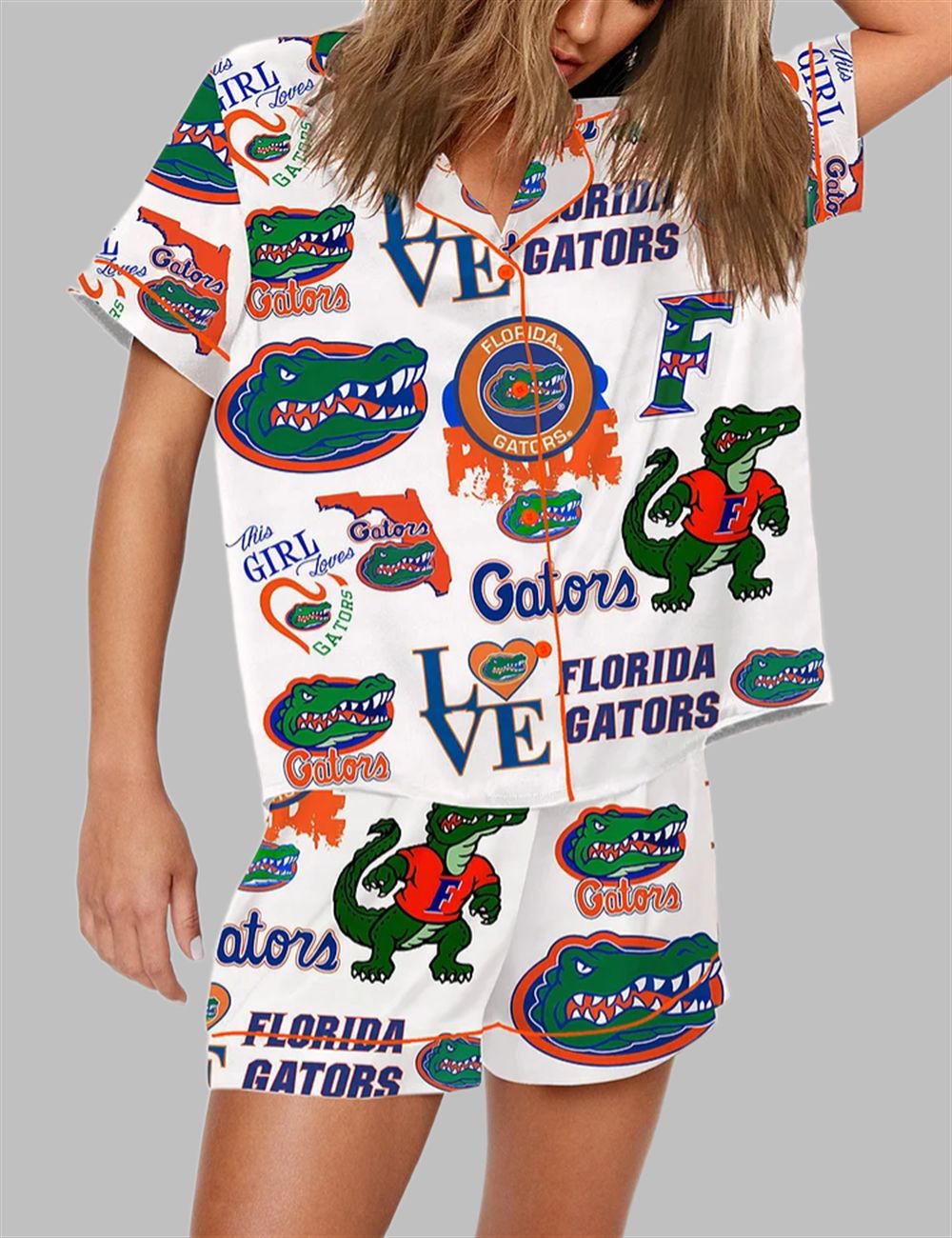 University Of Florida Gators Basketball Champions 2025 Pajama Set - Image 3