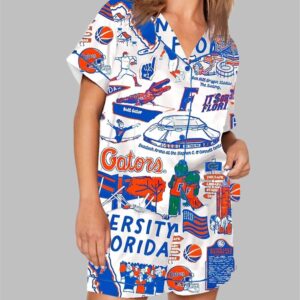 University Of Gators Basketball Champions 2025 Pajama Set