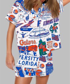 Alternative view of University Of Gators Basketball Champions 2025 Pajama Set