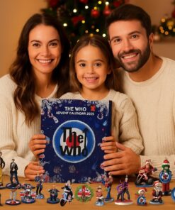Alternative view of The Who Advent Calendar 2025, Christmas Countdown Advent Calendar Gift Box With 24 Acrylic Ornaments