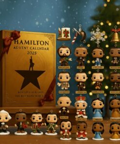 Alternative view of Hamilton Advent Calendar 2025, 24-Day Christmas Countdown, Musical Collectible Ornaments, Broadway Gift for Fans & Holiday Decor
