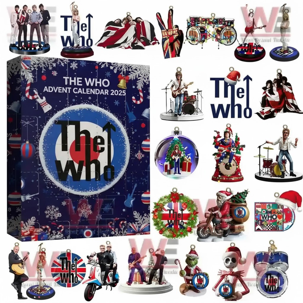 The Who Advent Calendar 2025, Christmas Countdown Advent Calendar Gift Box With 24 Acrylic Ornaments - Image 5