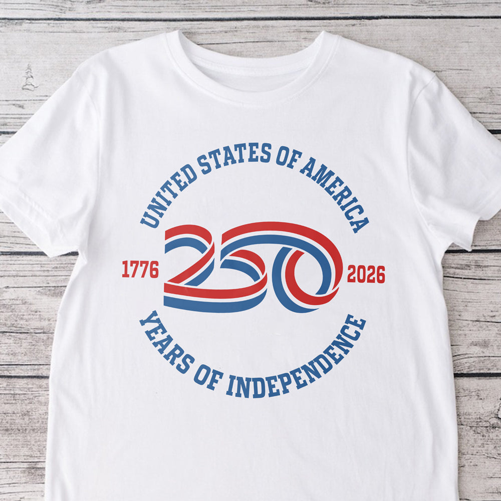 USA 250 Years Of Independence Bright Shirt CH07 896766 - Image 6