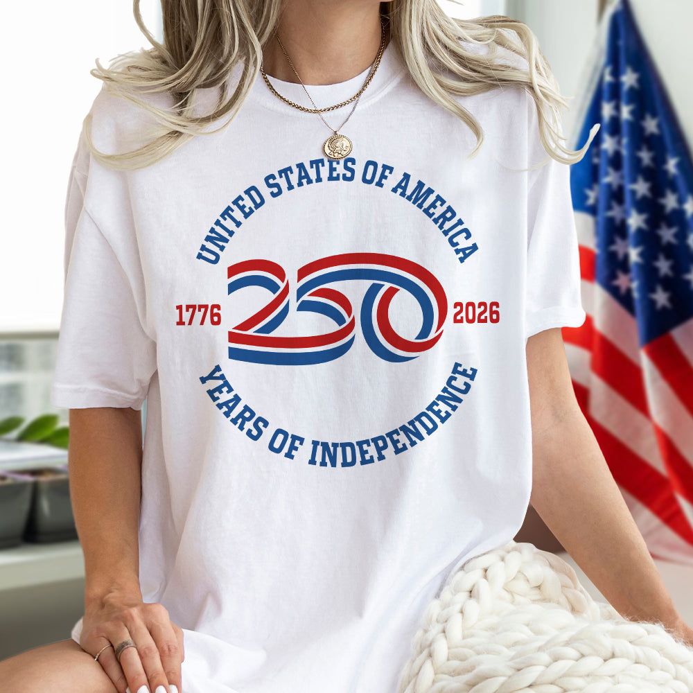 USA 250 Years Of Independence Bright Shirt CH07 896766 - Image 5