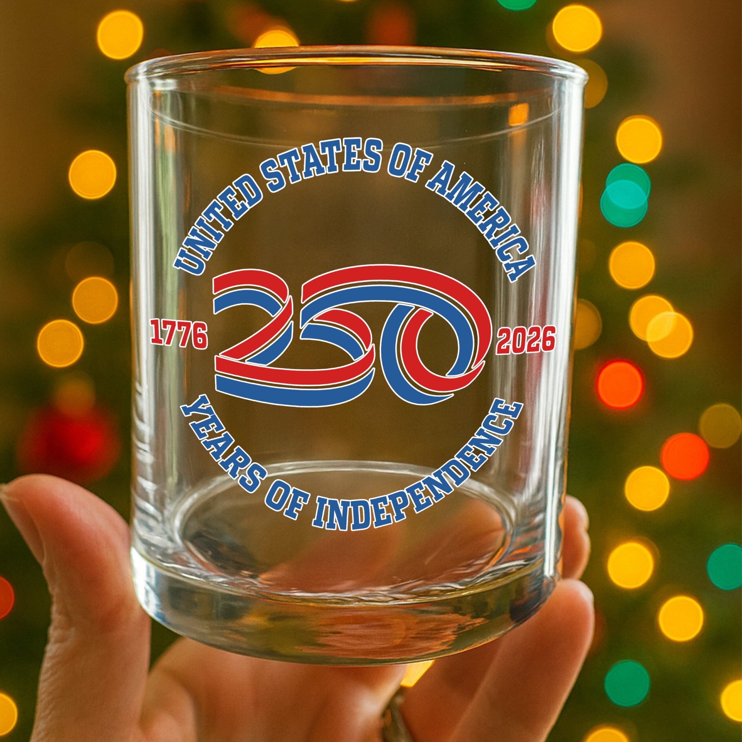 USA 250 Years Of Independence Whiskey Glass CH07 896768 - Image 5