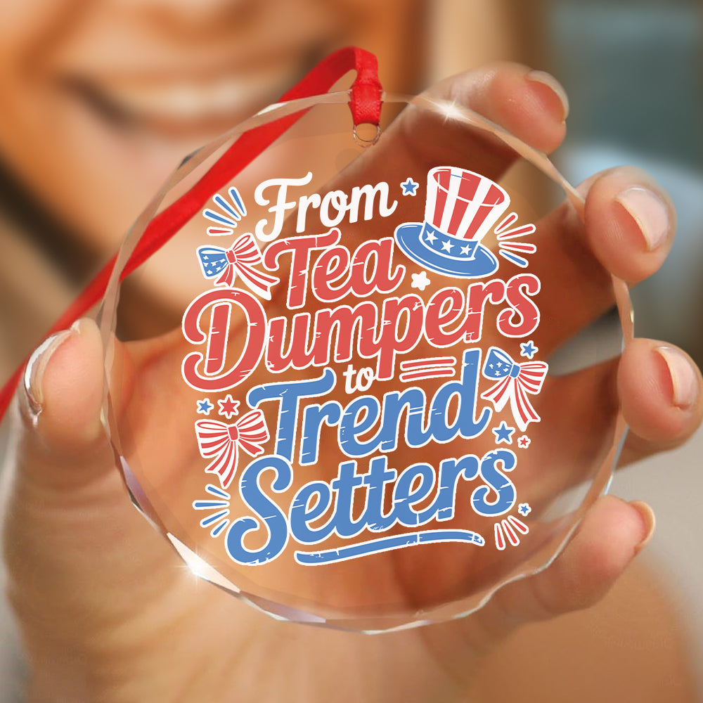 USA 250th Anniversary 250 Years of Freedom America Glass Ornament HO82 894528 - Image 6