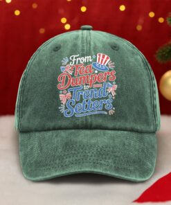 Alternative view of USA 250th Anniversary 250 Years of Freedom America Washed Denim Baseball Cap