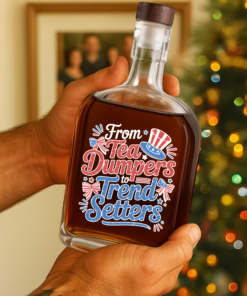 Alternative view of USA 250th Anniversary 250 Years of Freedom America Whiskey Bottle