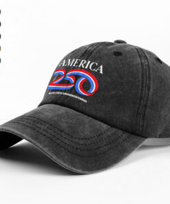 Alternative view of USA Semiquincentennial America 250 Patriotic Washed Denim Baseball Cap