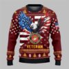 USMC Veteran Ugly Sweater 2025 Christmas