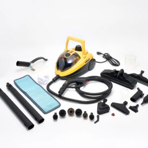 Wagner 915e On-Demand Power Steamer with 21 Accessories, Black/Yellow