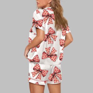 Alternative view of Valentine Coquette Bow Pajama Set
