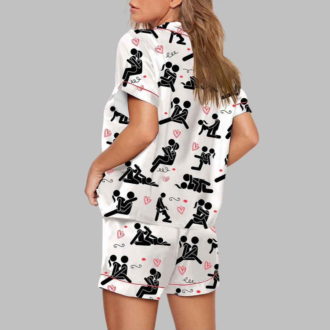 Valentines Day Favorite Thing To Do Pajama Set - Image 2