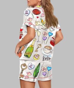 Alternative view of Valentine's Day XOXO Pajama Set