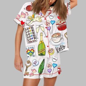 Valentine's Day XOXO Pajama Set
