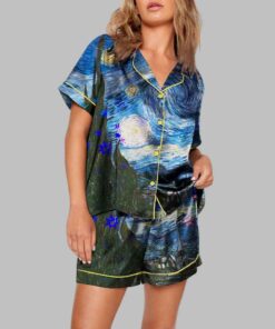 Van Gogh The Starry Night Art Print Pajama Set