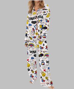 Alternative view of Venezuela Satin Pajama Set
