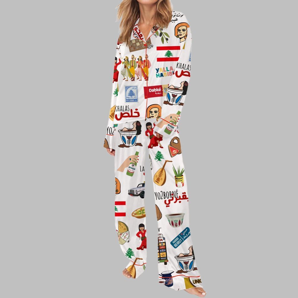 Very Lebanese Pajama Set - Image 3