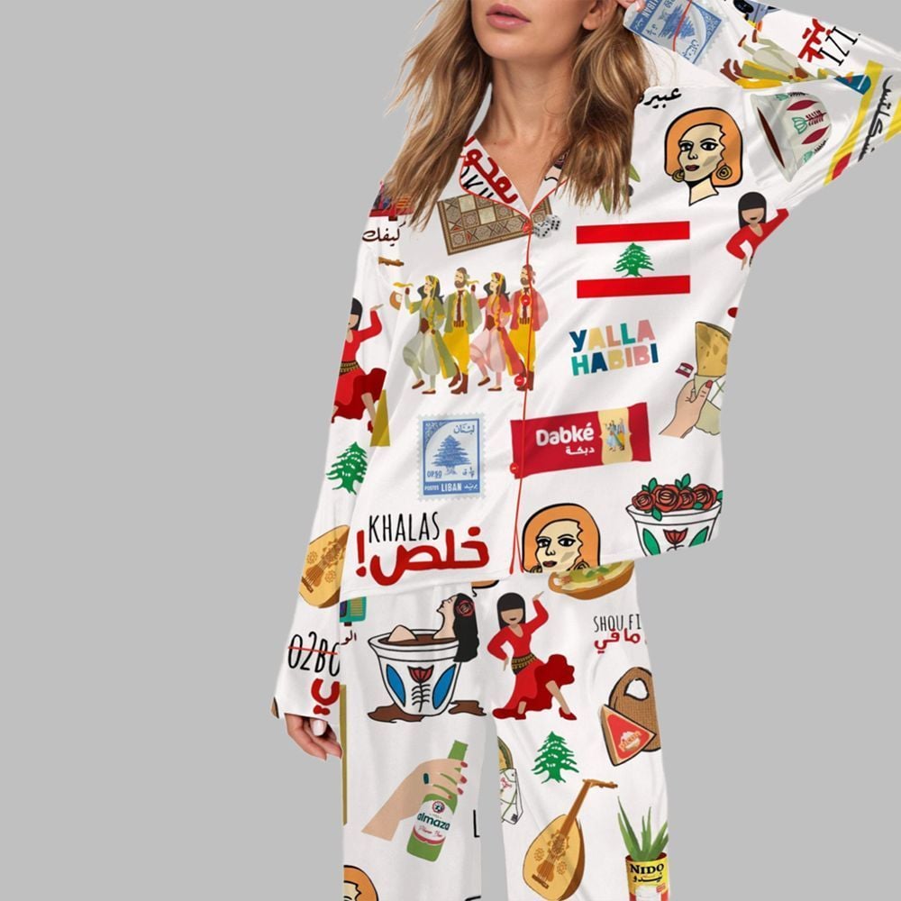 Very Lebanese Pajama Set - Image 2