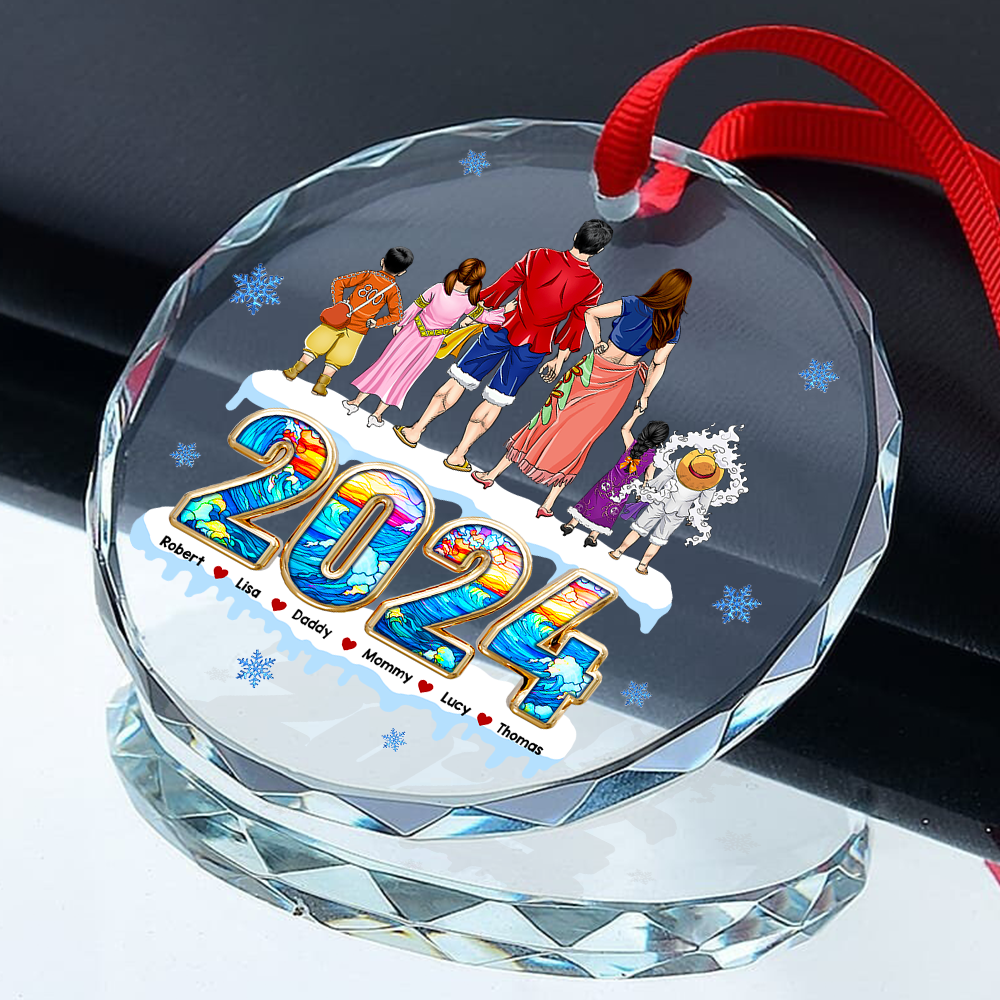 Alternative view of Video Game Family Ornament - Pirate Family - Personalized Gifts For Family