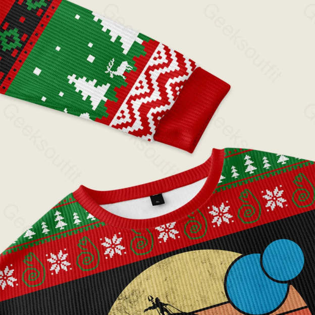Visit Arrakis Nerd Ugly Christmas Sweater Sweatshirt - Image 3