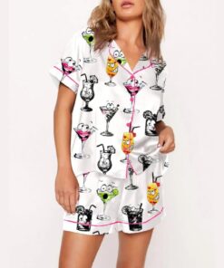 Alternative view of Vodka Whiskey tequila Champagne Wine Scotch Pajama Set