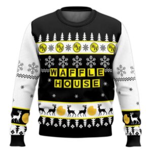 Waffle House Christmas Ugly Christmas Sweater