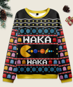 WAKAWAKA Game Ugly Christmas Sweater Sweatshirt