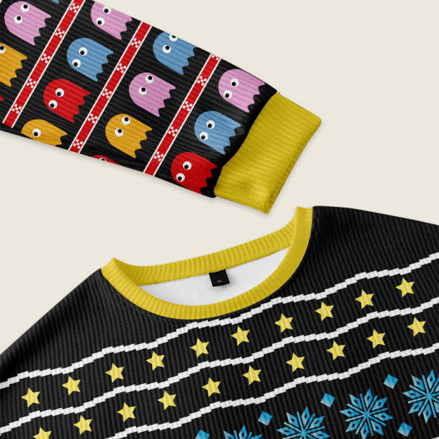 WAKAWAKA Game Ugly Christmas Sweater Sweatshirt - Image 3