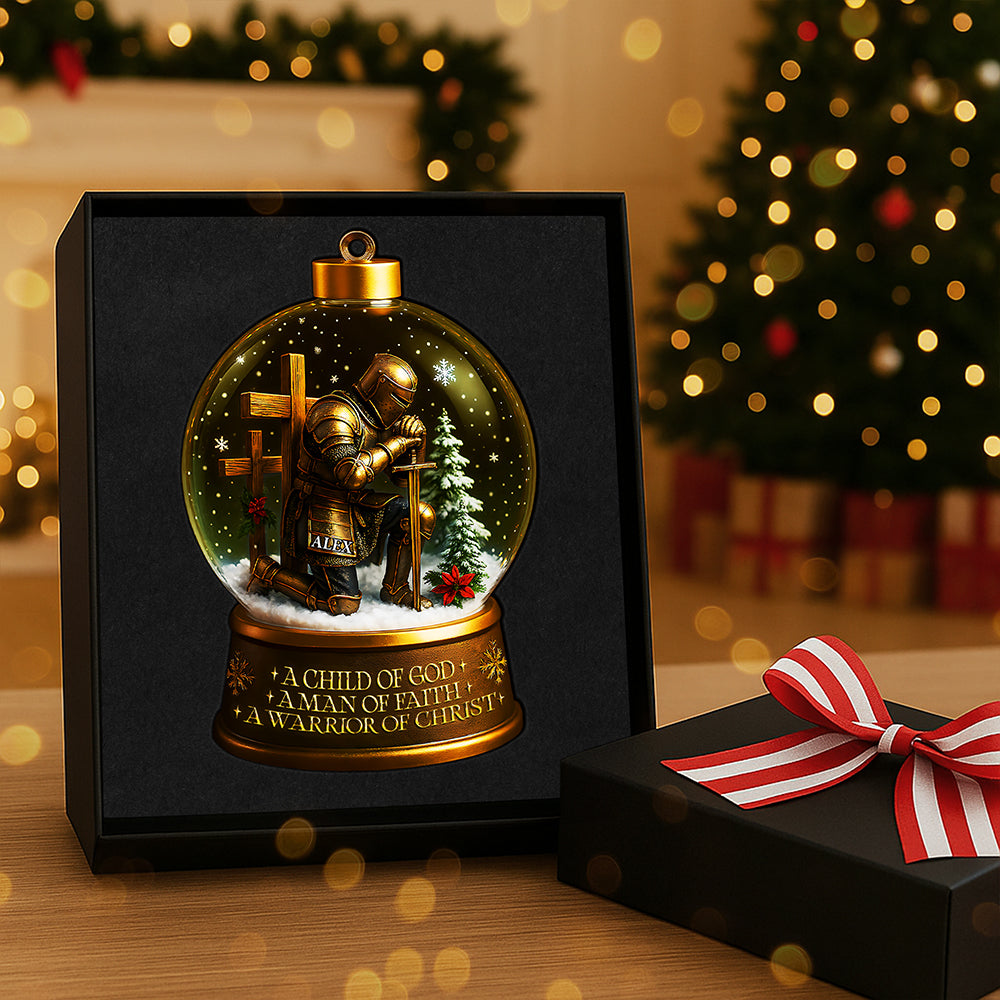 Warrior Ornament - Personalized Gifts For Christian 03tota190825 - Image 3