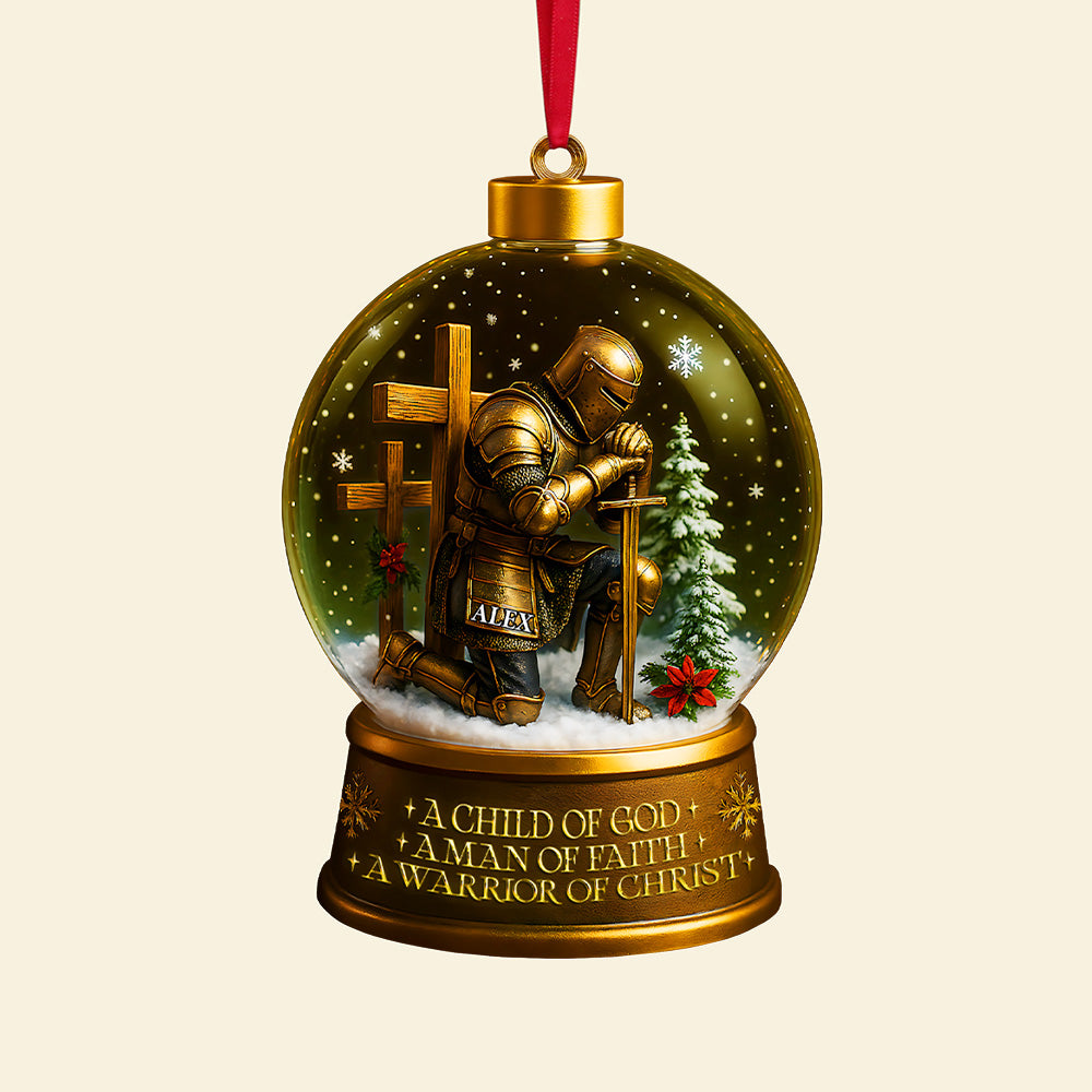 Warrior Ornament - Personalized Gifts For Christian 03tota190825 - Image 4