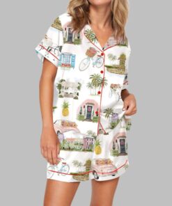 Watercolor Charleston Pajama Set